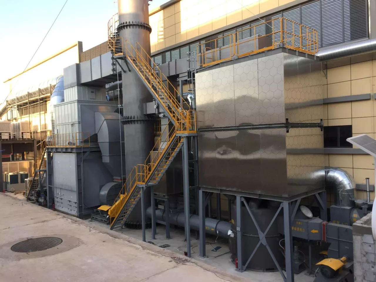 Low Concentration RTO with Zeolite Rotor
