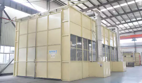 Automatic Spray Paint Room