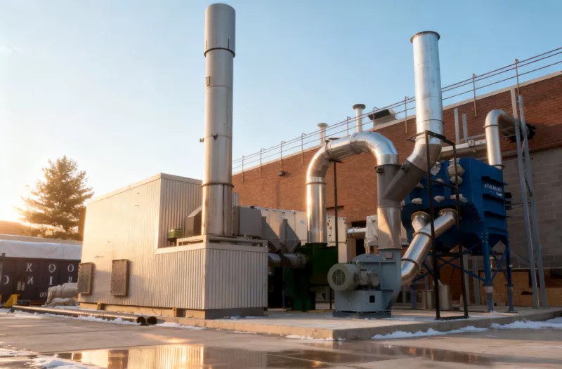 Caixa RCO (Oxidante Catalítico Regenerativo)