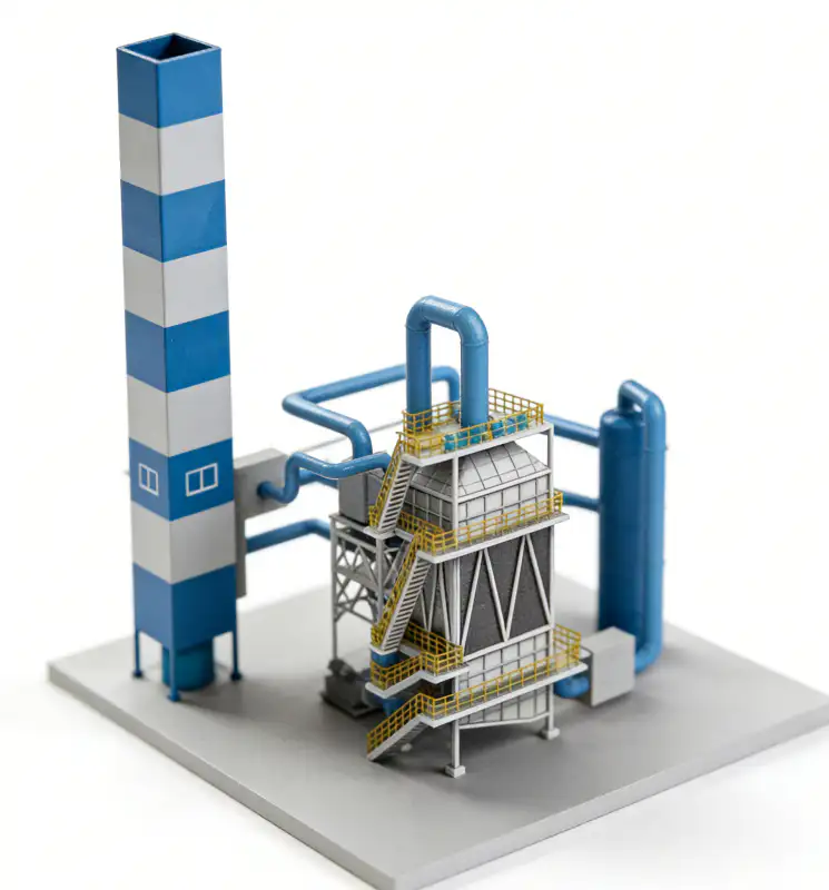 Antibiotic Active Pharmaceutical Ingredient (API) Manufacturing: Magnetic Energy Dewhite Emission Control Project Analysis Design Elevation Drawing
