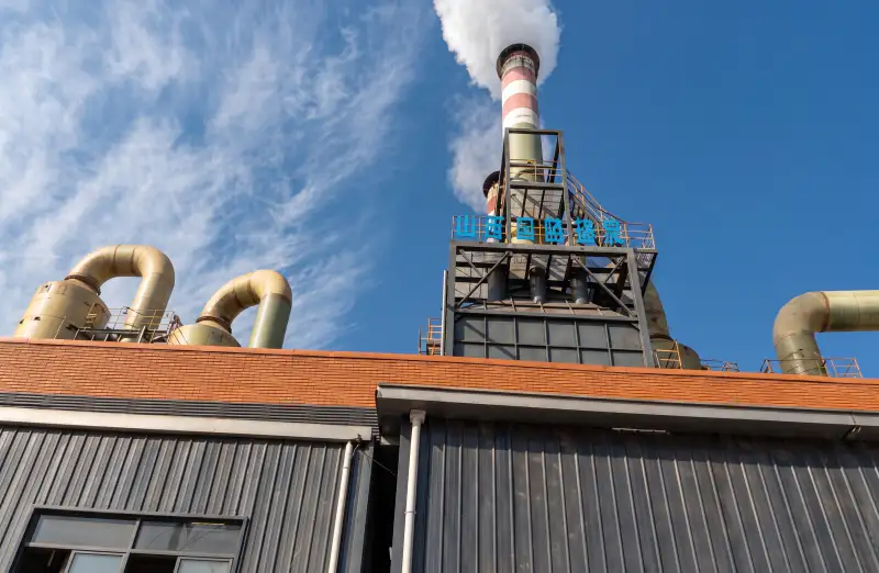 Completed Lithium Battery Flue Gas Treatment Facility